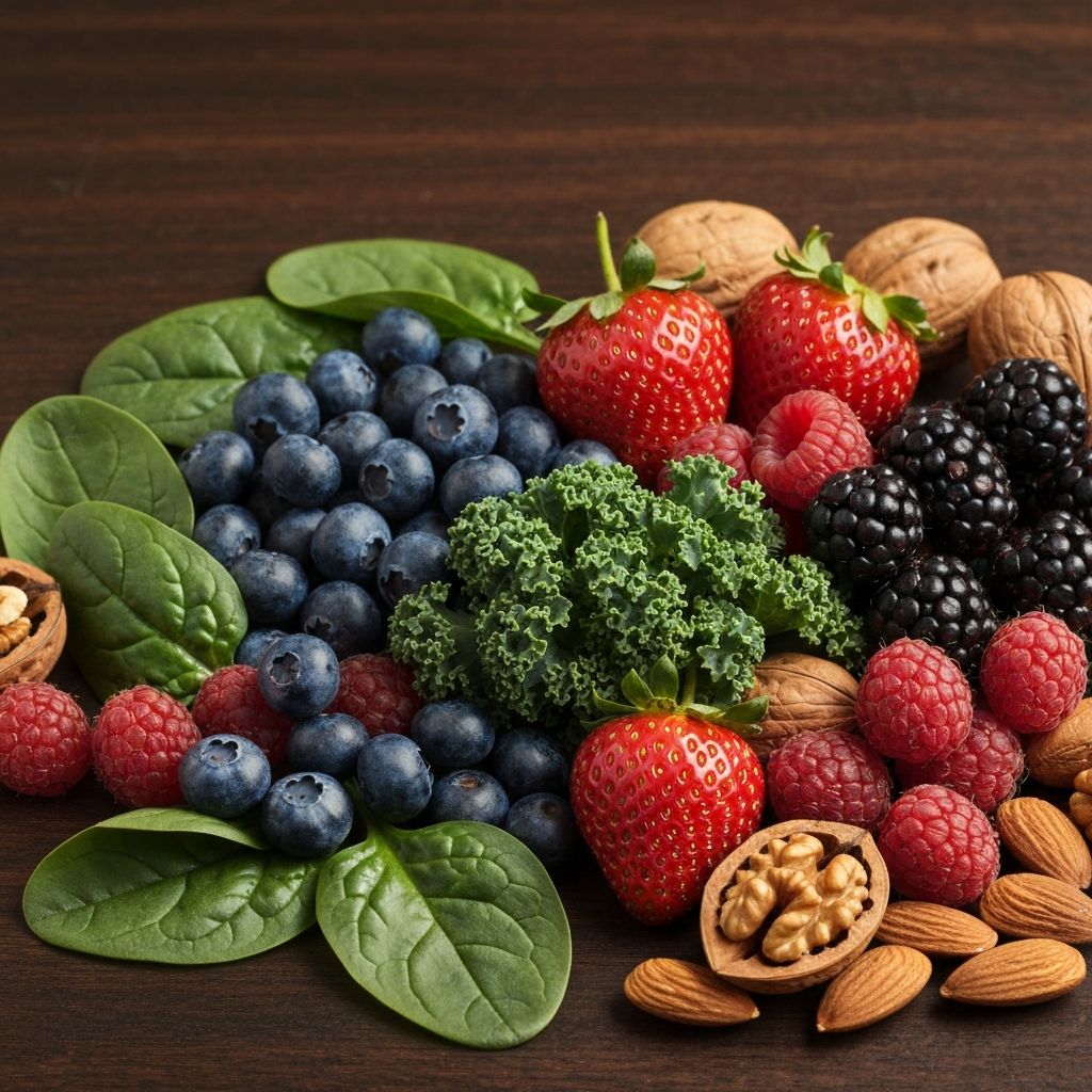 Antioxidant-rich foods and berries